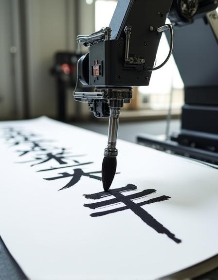 伝統と革新の書道パフォーマンス